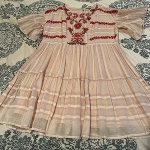 Anthropologie mini dress